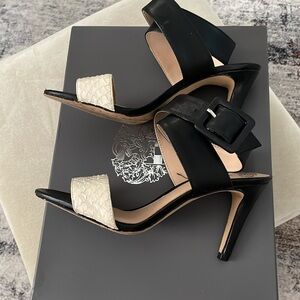 Vince Camuto Black and Cream Stiletto Heels
Worn ones for prom